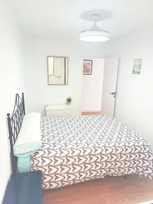 Cama o camas de una habitación en Apartamento La Isla