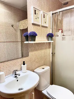 Un baño de Los Geraneos