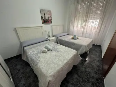 Cama o camas de una habitación en LA SORIANA