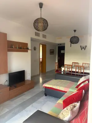 Zona de estar de Apartamento El Toyo
