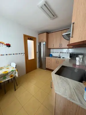 Una cocina o zona de cocina en Apartamento El Toyo