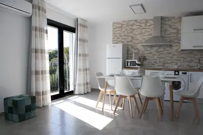 Una cocina o zona de cocina en El Rincón de Agua Amarga 2