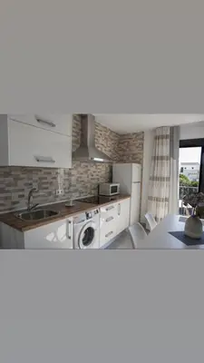 Una cocina o zona de cocina en El Rincón de Agua Amarga 1