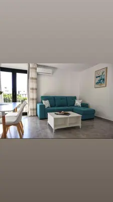 Zona de estar de El Rincón de Agua Amarga 1