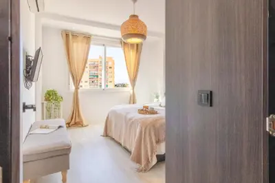 Cama o camas de una habitación en Apartamento Dream View Aguadulce