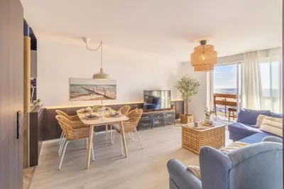 Zona de estar de Apartamento Dream View Aguadulce