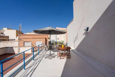 Un balcón o terraza de Casa Centro Histórico Almería - Jayrán