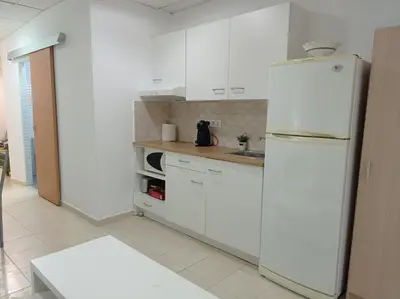 Una cocina o zona de cocina en Estudio céntrico en Águilas