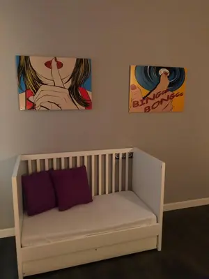 Cama o camas de una habitación en Atico3 - Ciudad de Berja