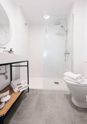 Un baño de Apartamento Puerto deportivo