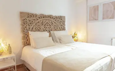 Cama o camas de una habitación en Boutique Bed & Breakfast Casa Paco - adults only