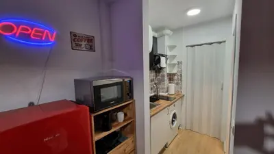 Una cocina o zona de cocina en El Sueño de Sheyla Aguadulce