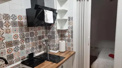 Una cocina o zona de cocina en El Sueño de Sheyla Aguadulce