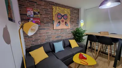 Zona de estar de El Sueño de Sheyla Aguadulce