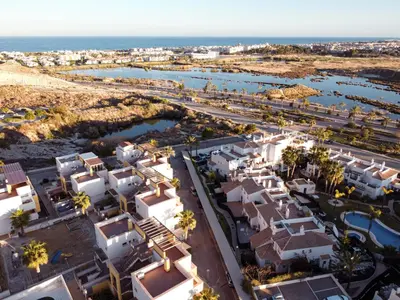 Vista general de Playas de Vera o vista desde el apartamento