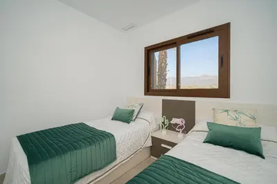 Cama o camas de una habitación en Fagnart
