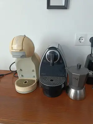 Utensilios para hacer té y café en Piso agradable cerca de la playa
