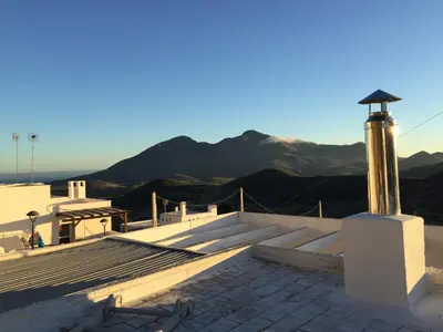 Vista general de una montaña o vista desde el apartamento