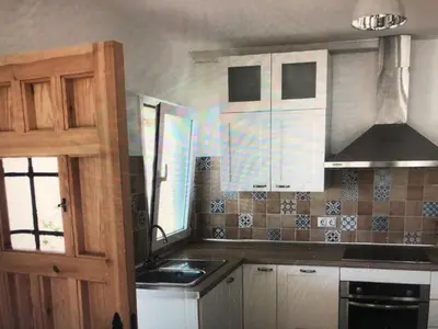 Una cocina o zona de cocina en apartamento