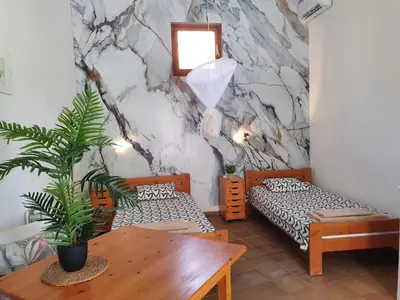 Zona de estar de Casa Biank