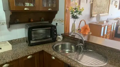 Una cocina o zona de cocina en Las Gemelas de Terreros 1