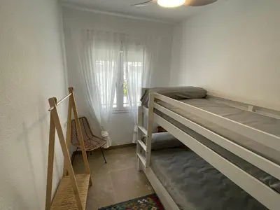 Cama o camas de una habitación en Lux&Cool Paseo Marítimo San José