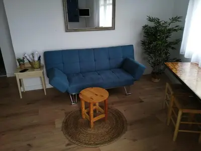Zona de estar de MIRAMELINDO Encantador apartamento con terraza panorámica