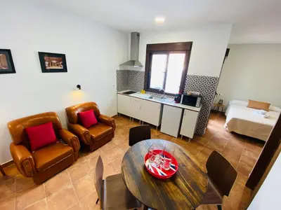 Una cocina o zona de cocina en Apartamentos rurales, La Casa de Baltasar