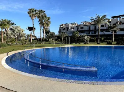 Piscina en o cerca de Vive Vera Rentals - Ático en 1º línea con vistas al mar