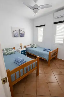 Cama o camas de una habitación en Cala Rajá 5