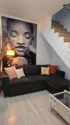 Zona de estar de Casita Lulu en Almeria