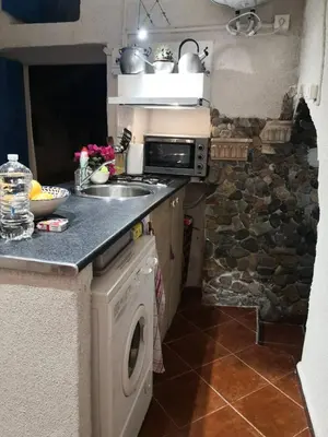 Una cocina o zona de cocina en Cueva San Anton