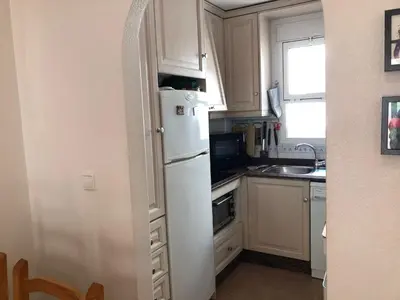 Una cocina o zona de cocina en A 150 m de la plage. Logement 6 prs. Mojacar playa