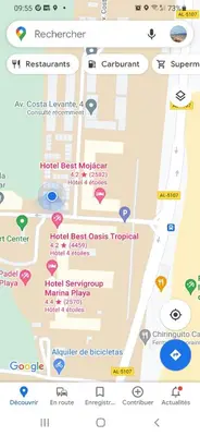 Certificado, premio, señal o documento que está expuesto en A 150 m de la plage. Logement 6 prs. Mojacar playa