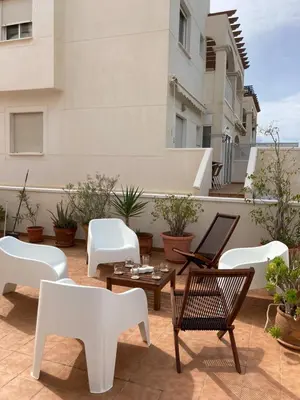 Un balcón o terraza de A 150 m de la plage. Logement 6 prs. Mojacar playa