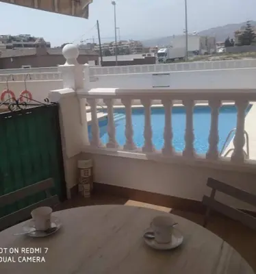 Un balcón o terraza de Villa Lucía