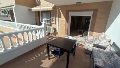 Un balcón o terraza de Villa Lucía
