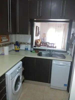 Una cocina o zona de cocina en Villa Lucía