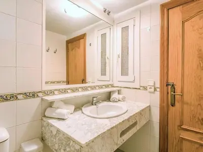 Un baño de Apartment in Roquetas near Sea Beach