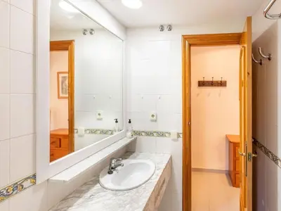 Un baño de Apartment in Roquetas near Sea Beach