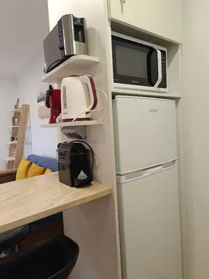 Una cocina o zona de cocina en Vera Natura Apartamento Anima