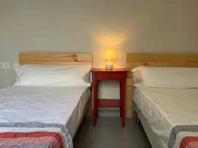 Cama o camas de una habitación en PalmBeach Mojácar