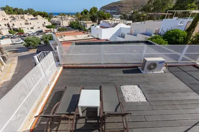 Un balcón o terraza de La Terraza de Agua Amarga