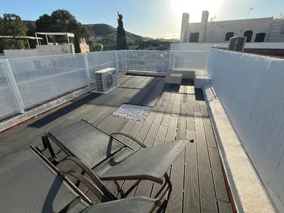 Un balcón o terraza de La Terraza de Agua Amarga