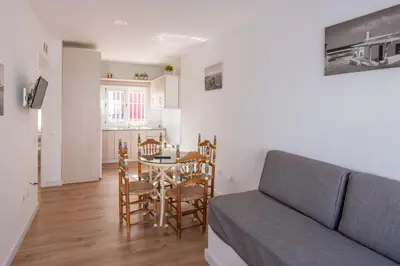 Zona de estar de La Terraza de Agua Amarga
