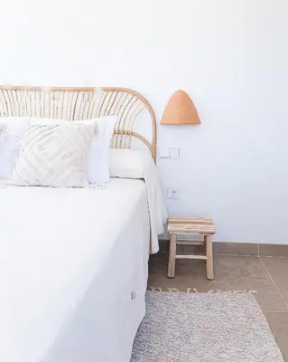 Cama o camas de una habitación en Las Musarañas - Complejo Rural