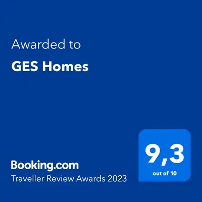 Certificado, premio, señal o documento que está expuesto en GES Homes