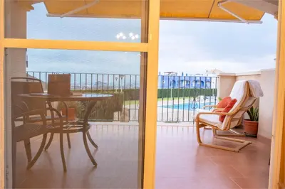Un balcón o terraza de Geraneos DaRu