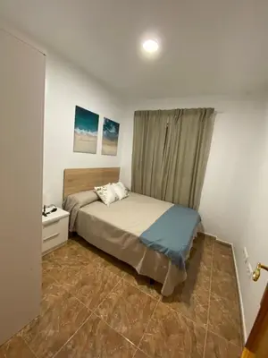 Cama o camas de una habitación en Casa Luz De Alba