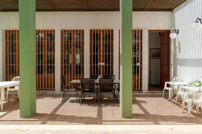 Un balcón o terraza de Villa Fuente Victoria